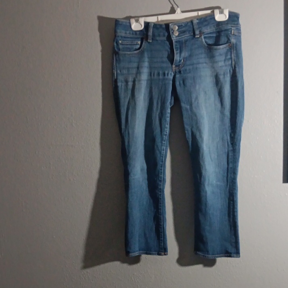 American Eagle Outfitters Blue Ankle Jeans Size12